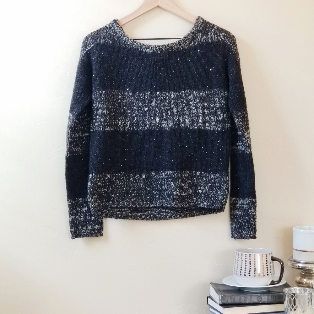 LOFT sparkle sweater (s)